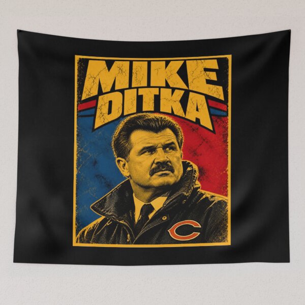 Item preview, Mike Ditka Retro Style designed and sold by aicrgph.