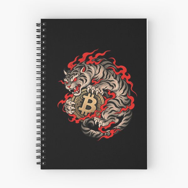 Item preview, Japanese Neo Traditional Fire Tiger Bitcoin Guardian designed and sold by zzz888.