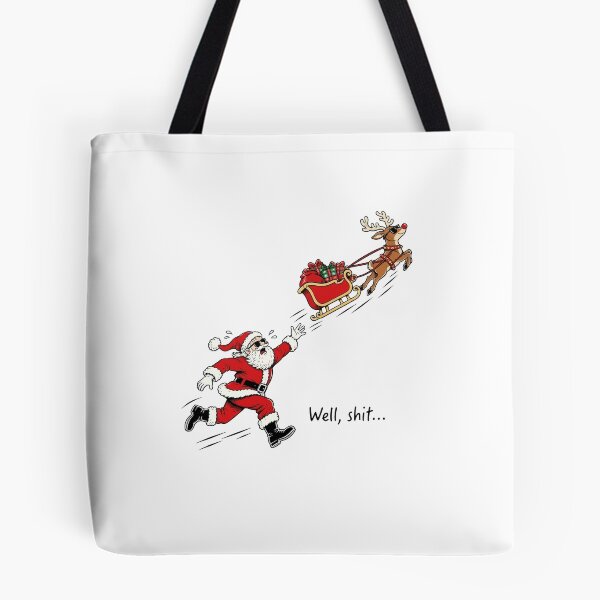 Item preview, Funny Santa, Well Shit Christmas designed and sold by m-smith-bear.