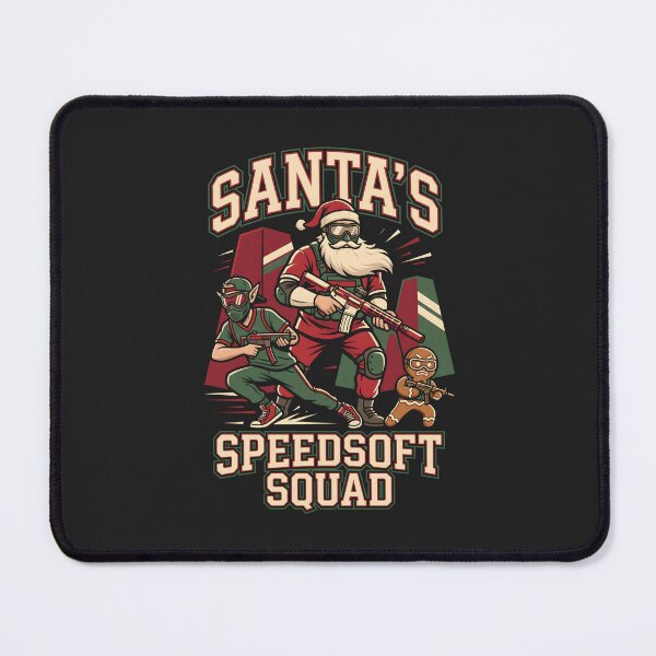 Item preview, Santa Speedsoft Squad designed and sold by SplashTastic.