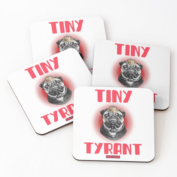 Item preview, Tiny Tyrant Pug Love designed and sold by piercedgirl13.
