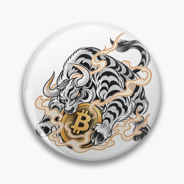 Item preview, Neo Traditional Bitcoin Bull Market Golden Aura designed and sold by zzz888.