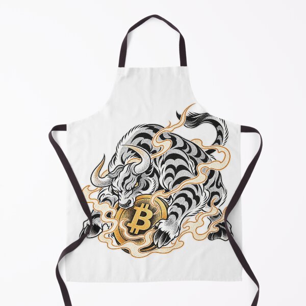 Item preview, Neo Traditional Bitcoin Bull Market Golden Aura designed and sold by zzz888.