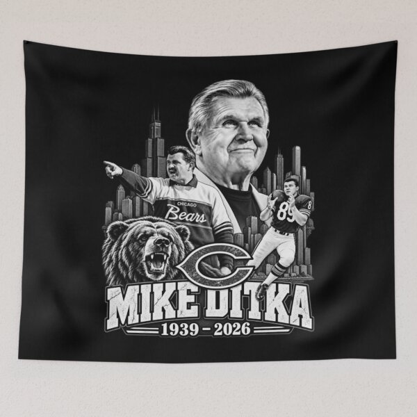 Item preview, Mike Ditka tribute designed and sold by aicrgph.