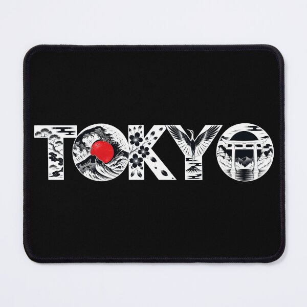 Item preview, Tokyo Japanese Art Typography – Traditional Japan Inspired Design designed and sold by KASUMINK.