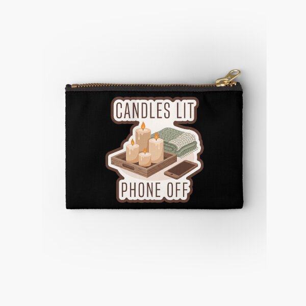 Item preview, Cozy Winter Candles — Candles Lit, Phone Off designed and sold by TheCalmEdit.