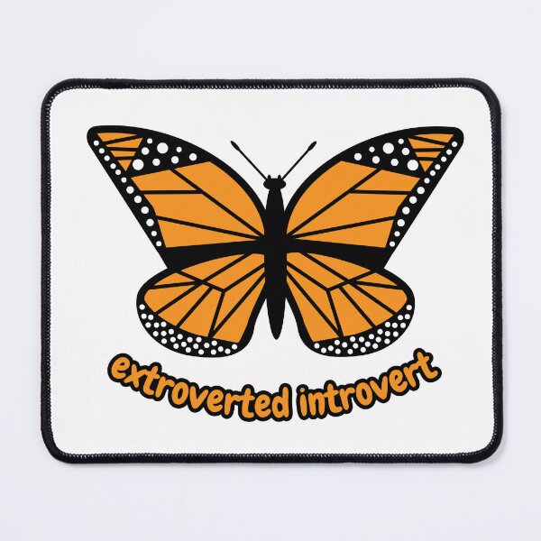 Artikelvorschau, extrovertiert introvertiert entworfen und verkauft von ella walker illustrations.