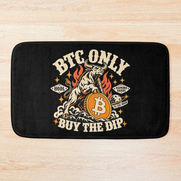 Item preview, Retro Bitcoin Bull Market BTC Only Buy The Dip Hodl designed and sold by zzz888.