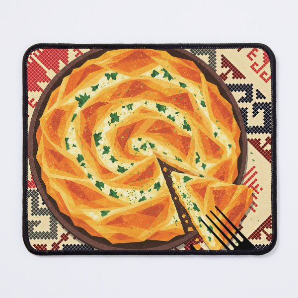 Item preview, Bulgarian Banitsa Food Poster designed and sold by SurfolioPrints.