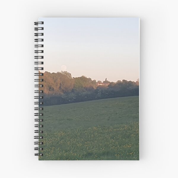 Item preview, Moon over a Field in Day designed and sold by Lu-Lula.