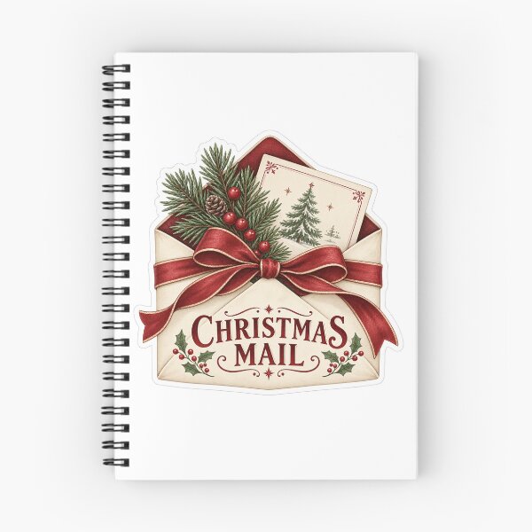 Item preview, Christmas Mail Vintage Holiday Letter designed and sold by lorand-designs.