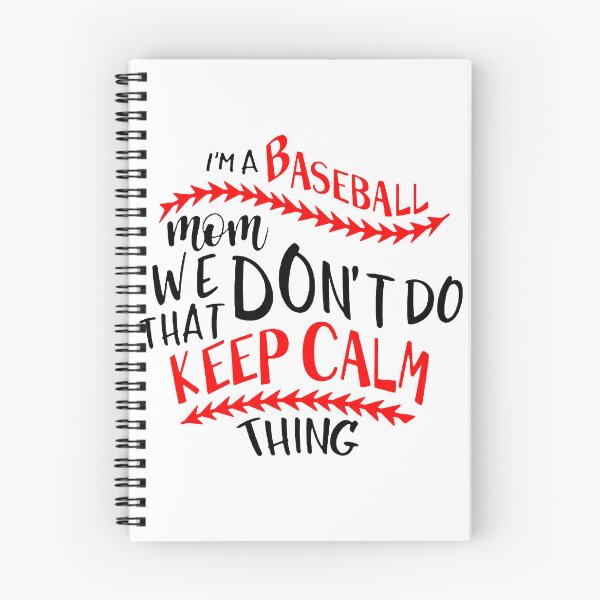 Item preview, I'm A Baseball Mom  We Don't Do That Keep Calm Thing designed and sold by gidel-sales.