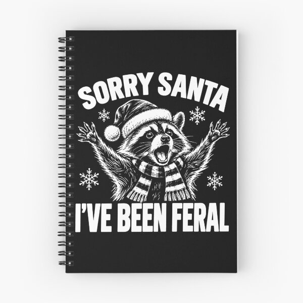 Item preview, Sorry Santa I've Been Feral designed and sold by abb-cotrim-hale.