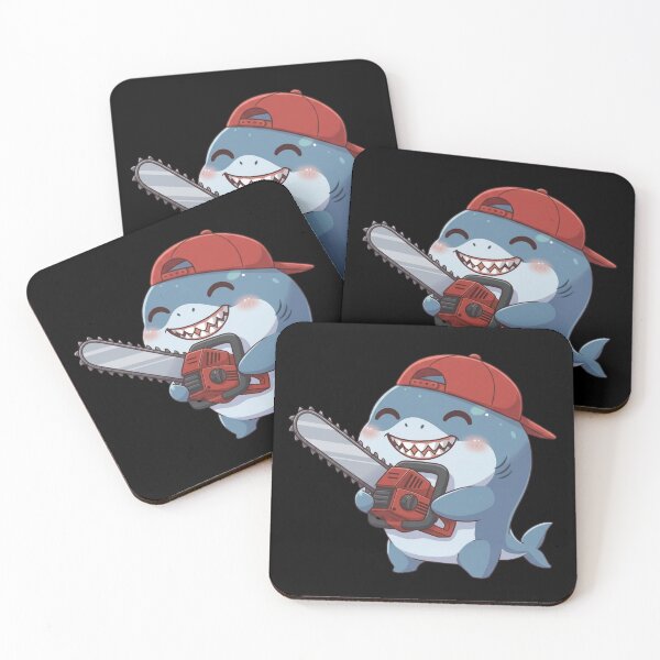 Item preview, Lumberjack Shark designed and sold by Nature's Chibis.