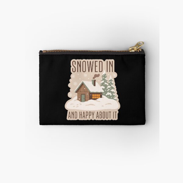 Item preview, Snowed In and Happy About It — Winter Cabin designed and sold by TheCalmEdit.