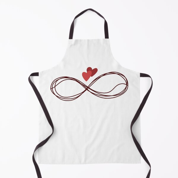 Item preview, Infinity Love Symbol - Minimalist Line Art with Two Hearts designed and sold by Mitti Di Khushboo.