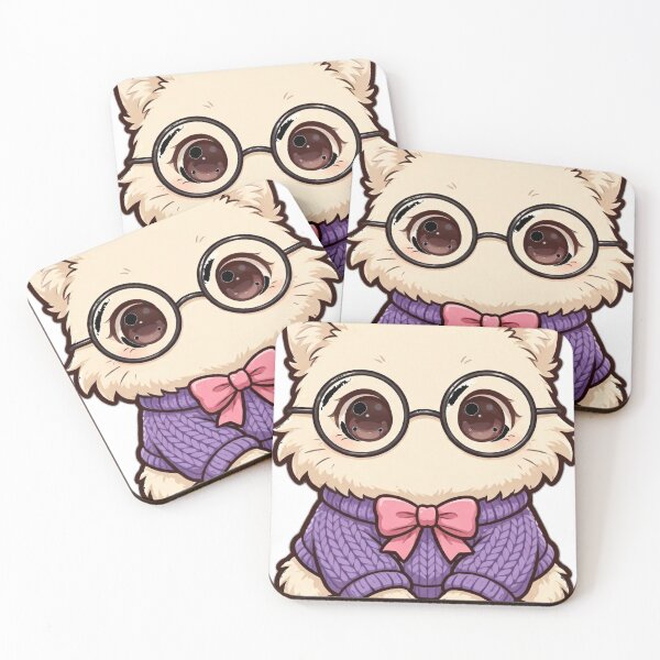 Item preview, Books Cats Coffee My Therapy - Bookish Cat Mom Sticker Pack - Cozy designed and sold by Mandatory.