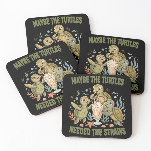 Item preview, Maybe the Turtles Needed the Straws designed and sold by Positive&FunnyThings.