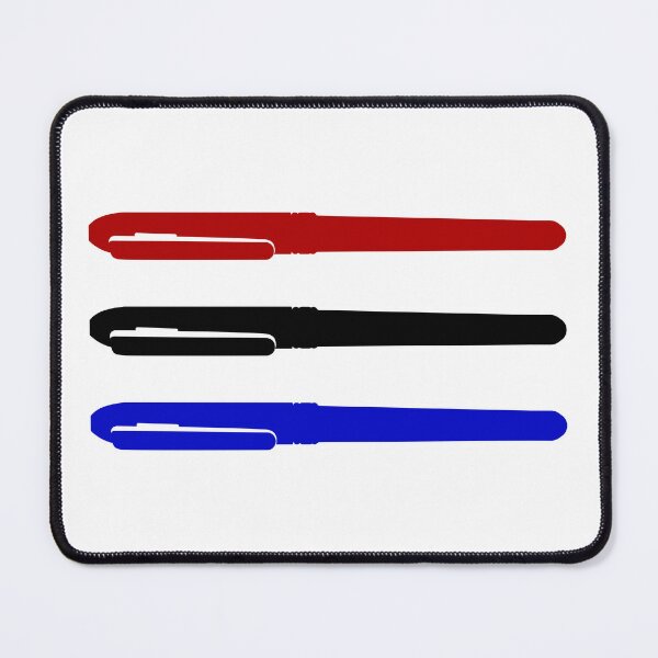 Item preview, Pens (Red, Black, Blue) designed and sold by BanterProjects.