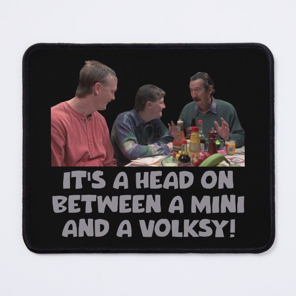 Item preview, Head on between a mini and a Volksy designed and sold by UNK-Fatigues.