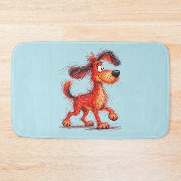 Item preview, Happy Scribble Dog – Colorful Funny Dog T-Shirt designed and sold by NinaCreator.