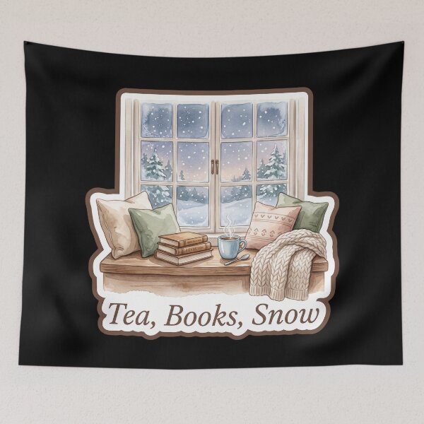 Item preview, Socks On World Off — Cozy Fireplace Watercolor designed and sold by TheCalmEdit.