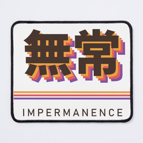 Item preview, Mujo 無常 Retro Japanese - Impermanence designed and sold by Hidamari's SHOP.