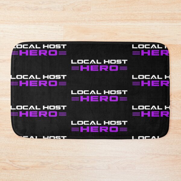 Item preview, Local Host Hero Web Developer Programmer Shirt designed and sold by StudioBilly3000.