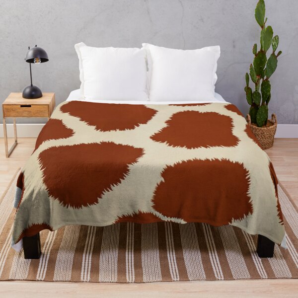 Item preview, Brown Cow Print Pattern – Rustic Farmhouse Animal Spots  designed and sold by saly55887.