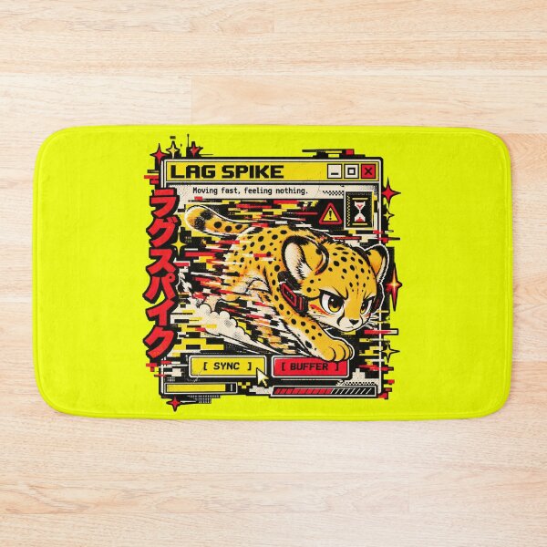 Item preview, Lag Spike - Fast Cheetah Glitch Manga designed and sold by Visual Dept..