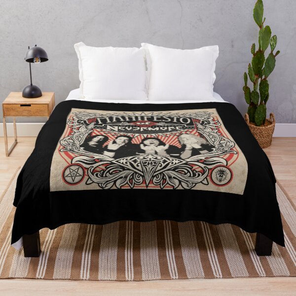 Item preview, Nevermore Manifesto of Nevermore Vintage Metal Band Art designed and sold by TadeoNivar.