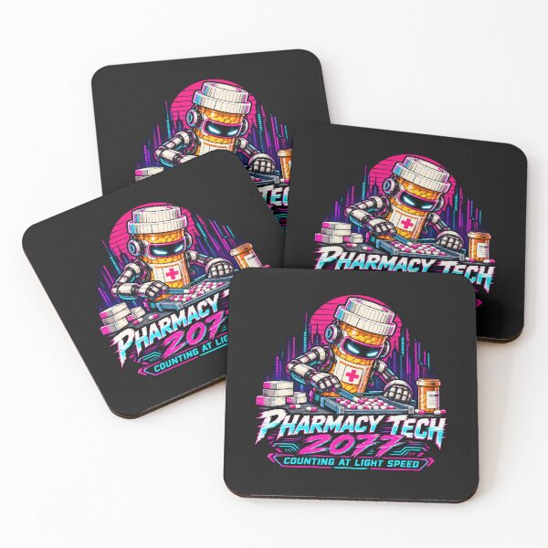 Item preview, Pharmacy Tech 2099 Cyberpunk Robot Funny Pharmacy Technician designed and sold by Popstudio85.
