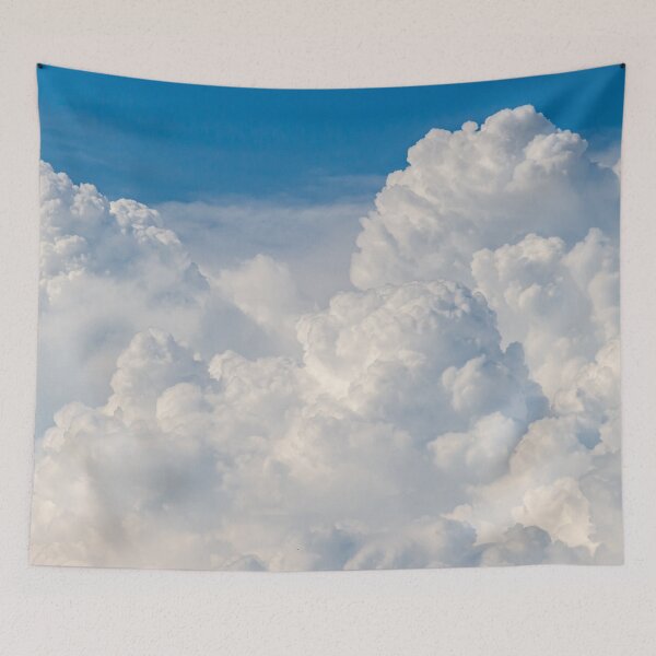 Item preview, Massive Fluffy White Storm Clouds Backdrop designed and sold by Luxxe87.