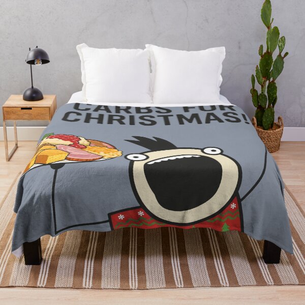 Item preview, Carbs For Christmas Funny Xmas Food Cartoon designed and sold by HowToCanadian.