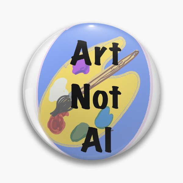 Item preview, Art not AI real human artists not a computer designed and sold by empressbat merch.