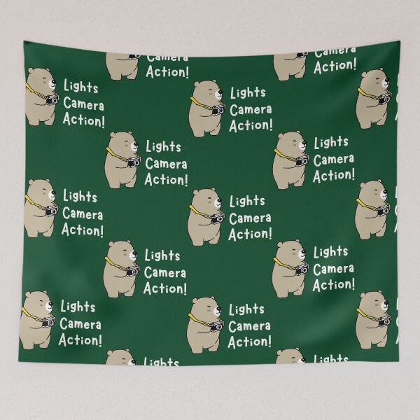 Item preview, Lights camera action bear theatre  designed and sold by TheLadyDopth.