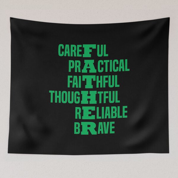 Item preview, Father - Crossword Positive Attributes Text Design 2 designed and sold by Vector-Artist.