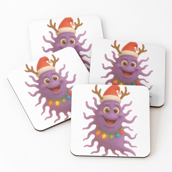 Item preview, Whimsical Naegleria Christmas designed and sold by Sillytoe.