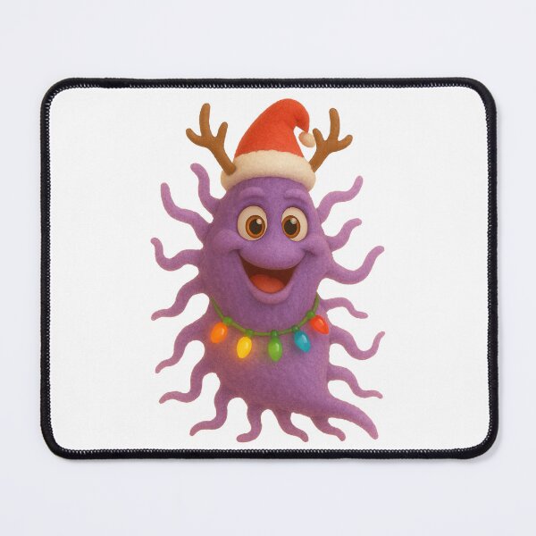 Item preview, Whimsical Naegleria Christmas designed and sold by Sillytoe.