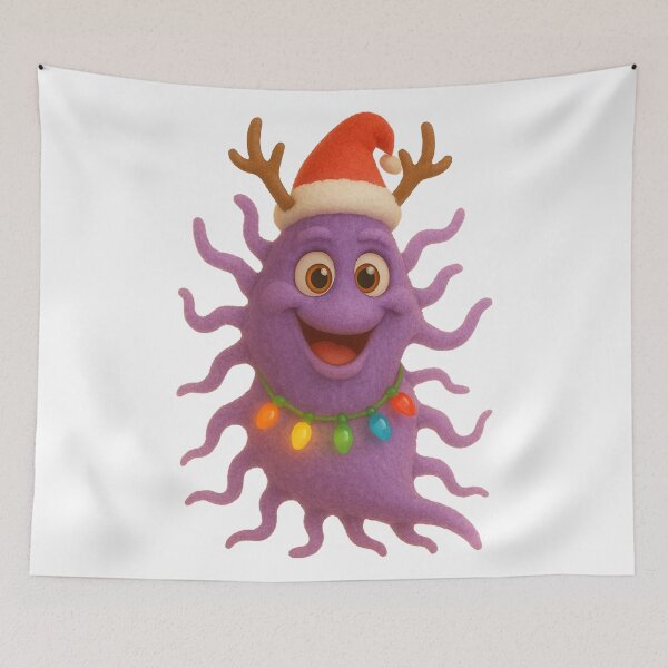 Item preview, Whimsical Naegleria Christmas designed and sold by Sillytoe.