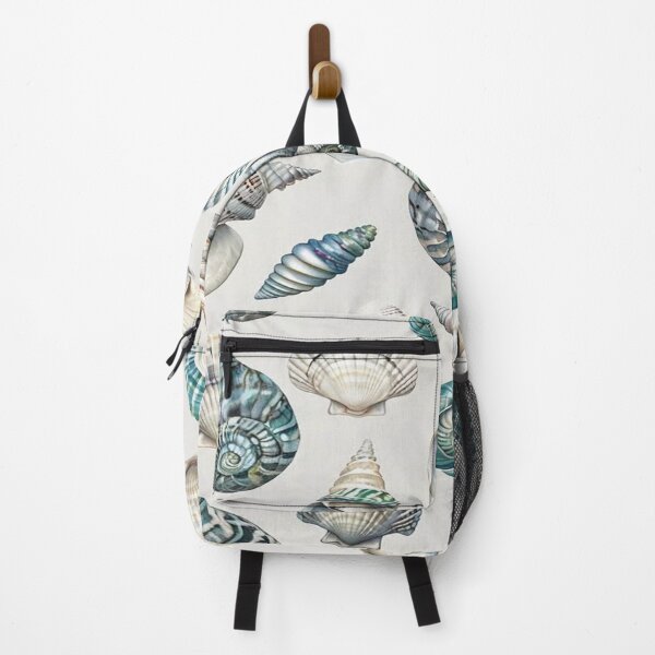 Item preview, Seashell Watercolor Pattern – Nautical Ocean Beach Shells designed and sold by saly55887.