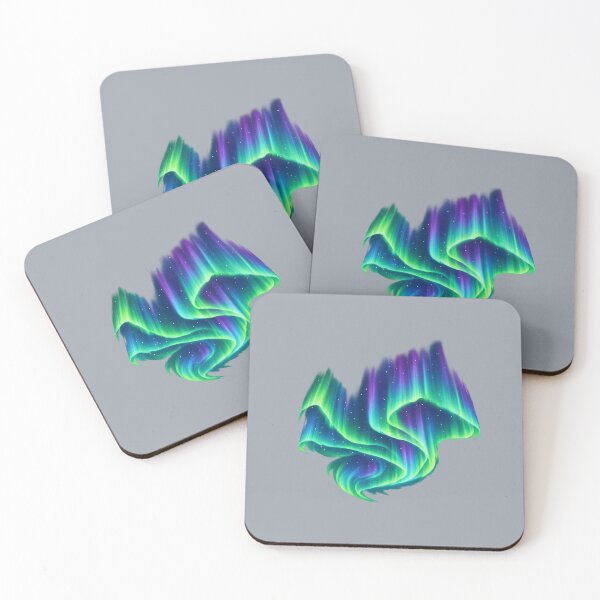 Item preview, Ethereal Aurora Ribbon Swirl designed and sold by AW_Designs.