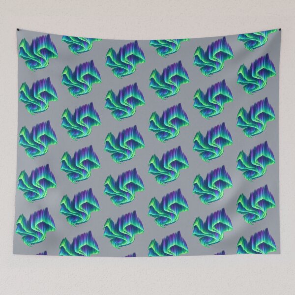 Item preview, Ethereal Aurora Ribbon Swirl designed and sold by AW_Designs.