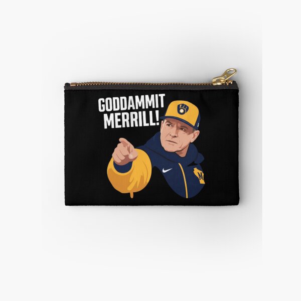 Item preview, Pat Murphy Milwaukee Brewers Goddammit Merrill - Milwaukee Brewers designed and sold by raezkasol.