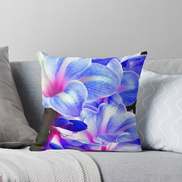 Item preview, Blue and Red Glowing Flowers designed and sold by Carlo Varo.
