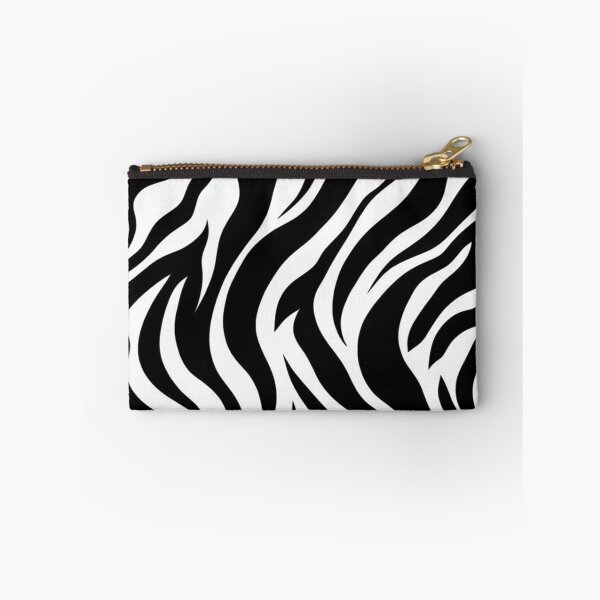 Item preview, Zebra Print Pattern – Black and White Animal Stripes designed and sold by saly55887.