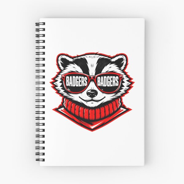Item preview, Cool Badgers Raccoon Sunglasses Red Turtleneck Graphic designed and sold by empiric-designs.