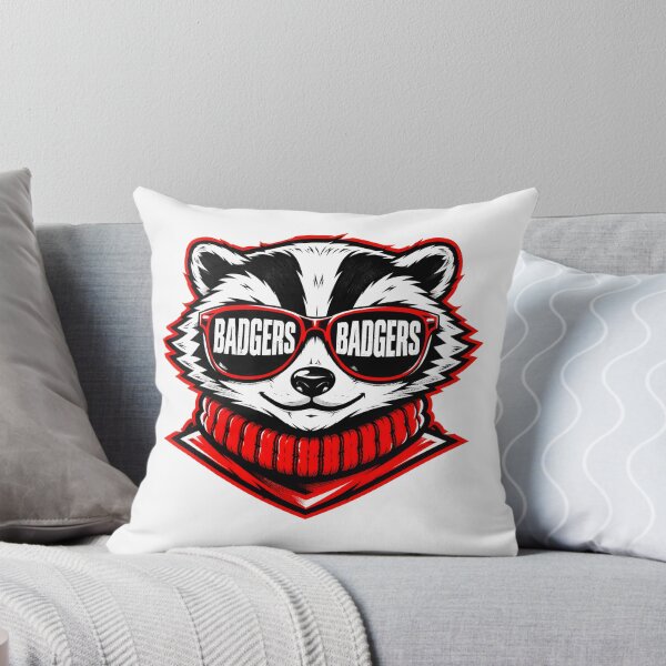 Item preview, Cool Badgers Raccoon Sunglasses Red Turtleneck Graphic designed and sold by empiric-designs.