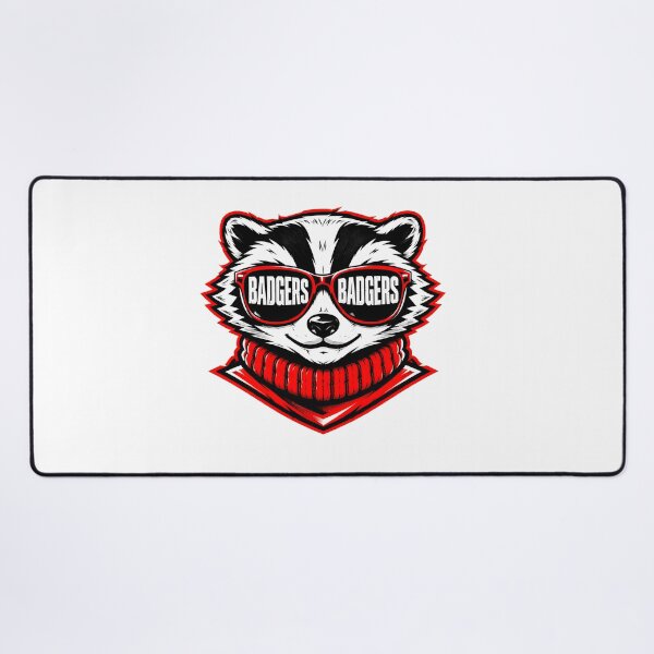 Item preview, Cool Badgers Raccoon Sunglasses Red Turtleneck Graphic designed and sold by empiric-designs.