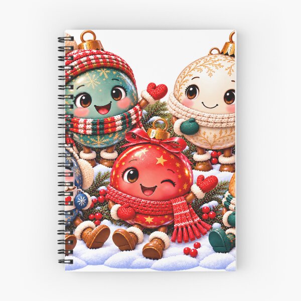 Item preview, Christmas Ornament Friends – A Cozy Holiday Gathering designed and sold by DoreenGehrkeArt.